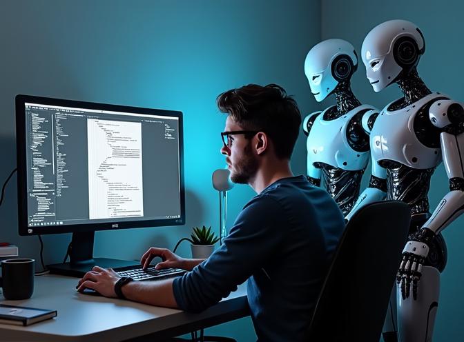 robots helping coding