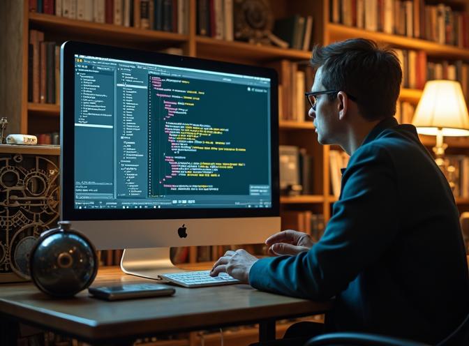 dator med pythonutvecklare