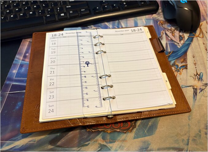 filofax lockwood personal slim with diy inserts
