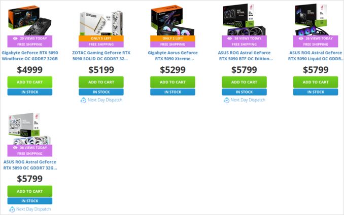 pccg rtx5090 2025 october