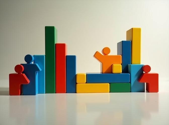 colour tetris sur la table colour tetris sur la table