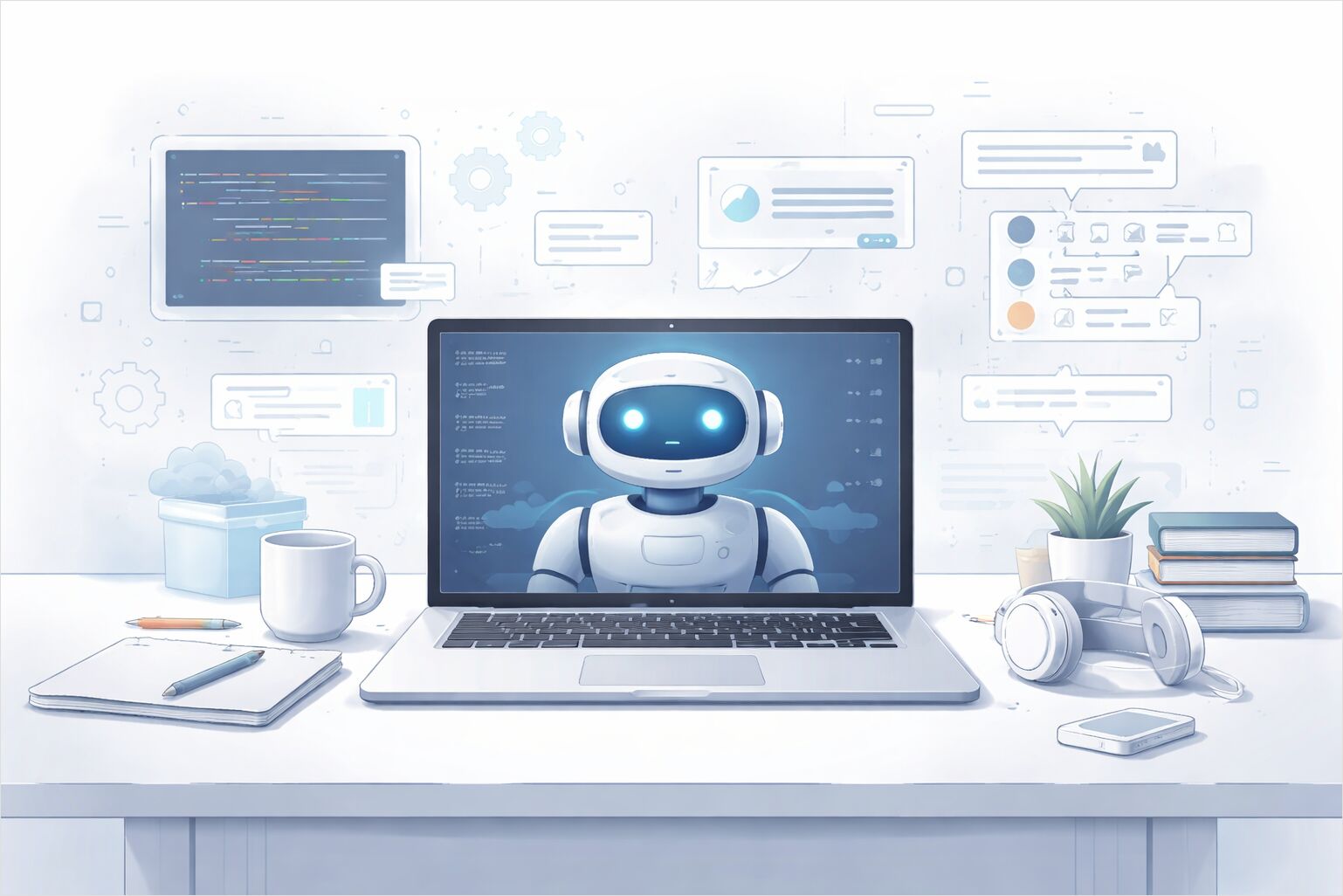 peronal-ai-assistant on laptop