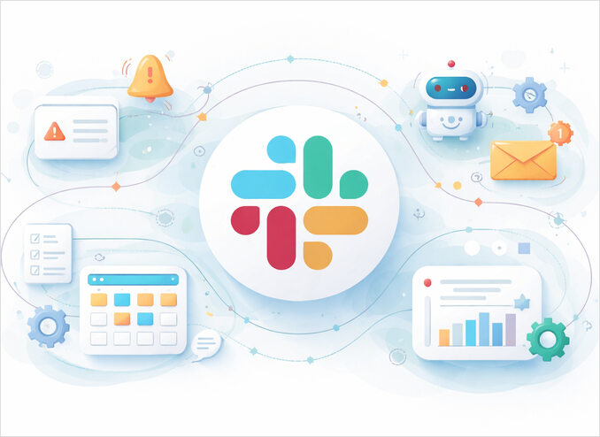 Wzorce integracji Slacka dla powiadomień i przepływów pracy Slack Integration Alerts