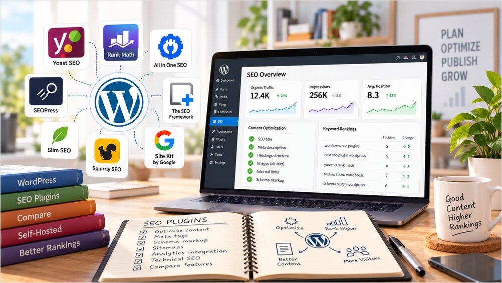 Deterministic SEO metadata beside a local LLM inference path WordPress SEO plugin stack: a deterministic metadata layer beside a local LLM inference path