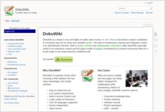 Dokuwiki - selfhosted wiki and the alternatives
