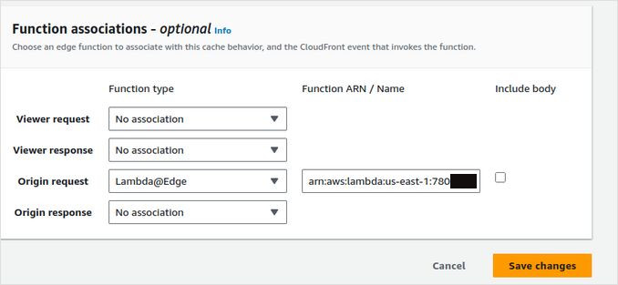 Lambda function