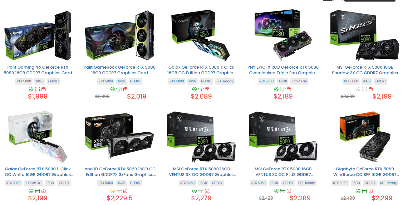 centrecom-rtx5080