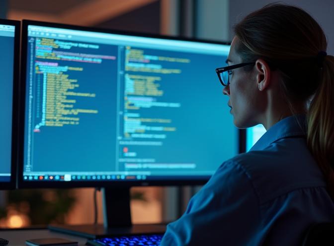 estudiante usando terraform