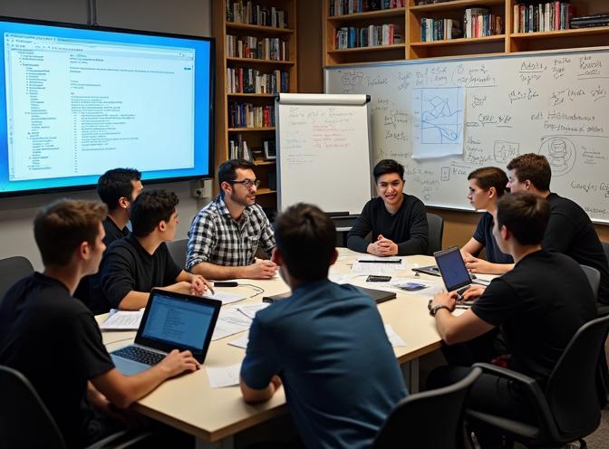 group of data scientists