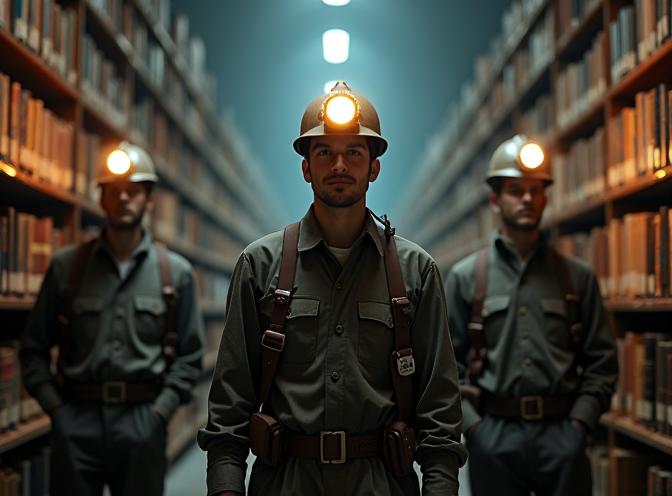 pesquisas profundas na biblioteca